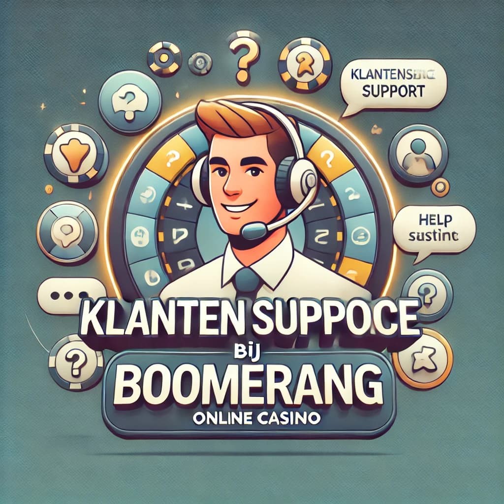 Klantenservice bij Boomerang.bet online casino